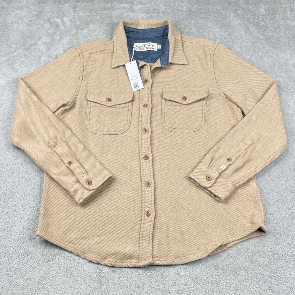 NEW Outerknown XS/S 100% Organic‎ Cotton Women's Blanket Shirt OAH